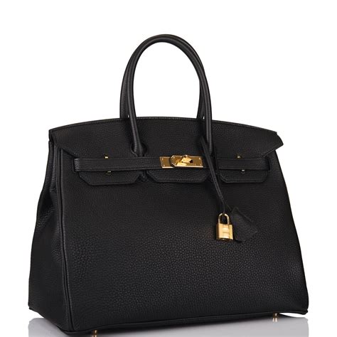 hermes birkin black bag handbags with gold hardware